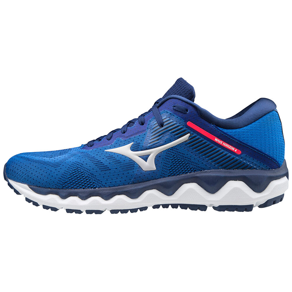 Sapatilhas Running Mizuno Wave Horizon 4 - Homem - Azuis/Rosa - HDARG5094